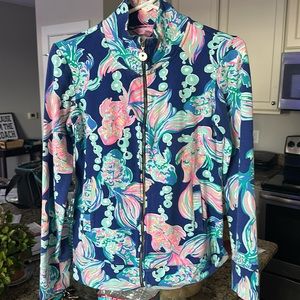 Lilly Pulitzer Going Coastal Reagan Full
Zip Jacket